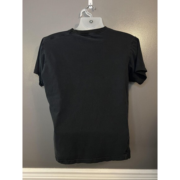 HUF Shirt Mens Medium Black Target Logo Graphic Streetwear Skate Crewneck Tee - Picture 5 of 6